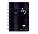 Répertoire reliure intégrale 9x14 cm 180 pages petits carreaux - Assortis