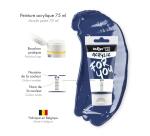 Darwi For You tube de peinture acrylique 75 ml - Indigo
