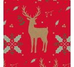 Kraft 70g, rl 50x0,70m Rennes rouge - Rouge