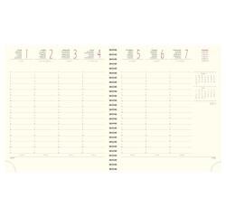 Recharge semainier SAD 18S 15 x 17 cm Septembre 2025 à Décembre 2026.