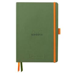 Rhodiarama Goalbook couverture souple A5 240 pages dot papier blanc 90 g
