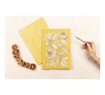 Jardin des Sens, Cahier piqué cousu fil A4 21 x 29,7 cm, 96 pages, ligné + marge, ass.