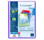 Protège-documents en polypropylène semi-rigide KreaCover® Chromaline 160 vues - A4 - Couleurs assorties