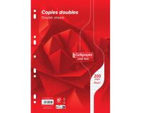 Copies doubles 7000 sous film A4 200 pages perforées grands carreaux 70 g