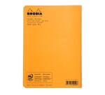 Cahier piqué Rhodia Classic 14,8x21 cm 96 pages dot non détachables 80g - Orange