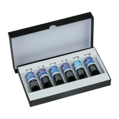 Aquarelles Set 6x15ml - Bleu tube