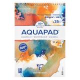 Aquapad bloc reliure intégrale 25F A3+ 300g