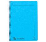 Notemaker Europa cahier reliure intégrale A4 120 pages détachables ligné - Turquoise