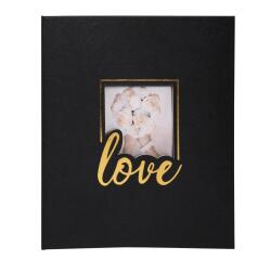 Álbum de fotografías para boda LOVE 29x32 cm - 300 fotos 60 páginas - Negro