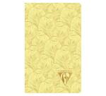 Carnet piqûre textile Neo Deco Collection Printemps-Été 7,5x12cm 48 pages ligné motifs assortis papier ivoire 90g - Assortis