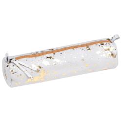 COSMICUIR DAIM Trousse ronde Ø5,5x22cm - Doré