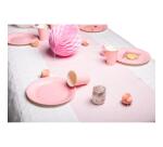 20 round cardboard plates, Ø 23 cm - Pink