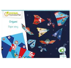Boîte créative, Origami avions/fusées