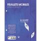 Feuillets mobiles 7000 17x22 cm 100 pages perforées 2 trous grands carreaux 90 g