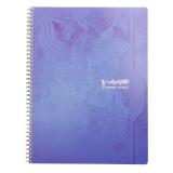 Cahier reliure intégrale 7000 24x32 cm 180 pages petits carreaux 70 g - Assortis