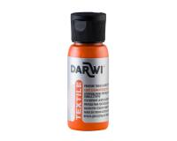 DARWI Flacon de 50 ml de Peinture Textile Opaque - Orange