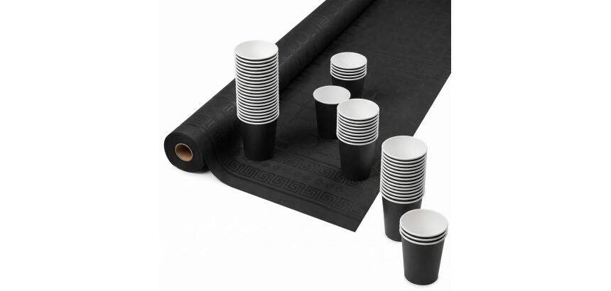 Nappe en rouleau papier damassé - 6x1,18m
