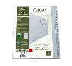 Separadores Separadores con pestañas impresas polipropileno 12/100º - Gris - Gris