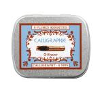 BOITE METAL 6 PLUMES CALLIGRAPHIE