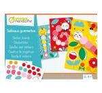Boîte créative, Tableaux gommettes, Chenilles - Multicolore
