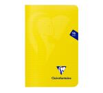 Carnet piqué Mimesys 11x17cm 96 pages petits carreaux Couleur aléatoire - Assortis