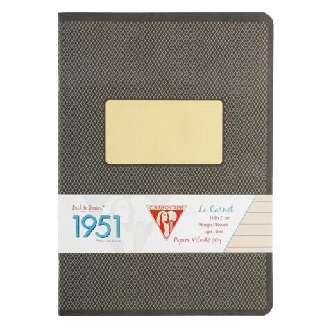 Carnet piqué collection 1951 A5 96 pages ligné