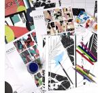 DESIGN HOME BOOK, Bloc de 12 feuilles 250g/m2 au format 30x40cm