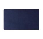 Rhodiarama sous-main souple M (80x40 cm) simili cuir italien - étui kraft - Bleu nuit
