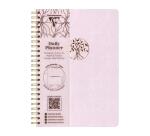 Inspire, Daily planner, Carnet reliure intégrale A5 14,8x21 cm, 148 pages, imprimé, ass.