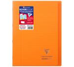 Koverbook Stapled Polypro Notebook Lined, Margin A4 - Assortment