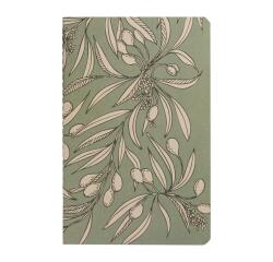 Jardin des Sens, Carnet cousu fil 11x17cm, 64 pages, ligné, ass.