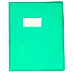 Protège-cahiers cristalux PVC 22/100ème 17x22 cm