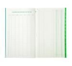 Piqûre 32x19,5cm échéancier 80 pages - Couleurs assorties