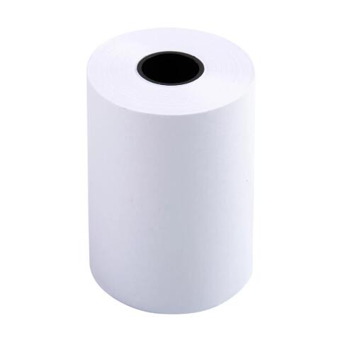 Rollos para caja y calculadoras - 1 pliegue offset - 60 g/m2 - Blanco