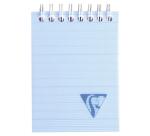 Bloc reliure intégrale Linicolor FRESH en-tête A7 160 pages détachables ligné couverture plastique polypropyène rainuré Couleur aléatoire - Assortis