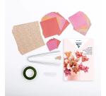 KIT DÉCOUVERTE, 20,6x1,9x29cm - Bouquet de fleurs en origami