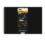 PaintON Noir carnet spiralé 30F A4 250g