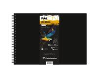 PaintON Noir carnet spiralé 30F A4 250g