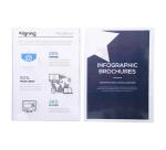 Sachet de 10 chemises de présentation pour relier avec Serodo PVC lisse 20x100e - A4 - Cristal