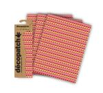 Pochette 3 Feuilles Identiques Ref 882 - Rouge