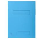 Chemise dossier 2 rabats Exacompta Super 210 24 x 32 cm couleurs assorties - Paquet de 50