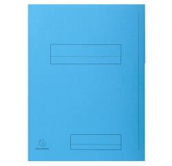 Chemise dossier 2 rabats Exacompta Super 210 24 x 32 cm couleurs assorties - Paquet de 50