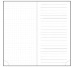 Agenda de poche EasyTime 17 Ondine 9 x 17,5 cm Semainier Janvier à décembre 2026 - Vert