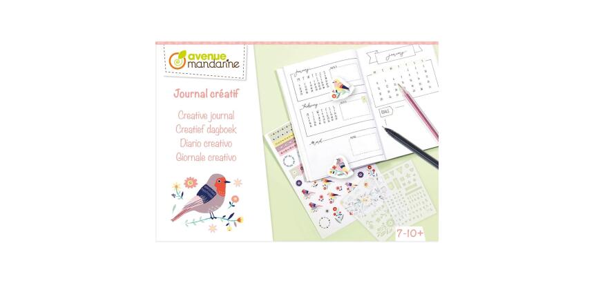 Boîte créative, Journal créatif - Blanc