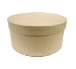 Lot 3 boîtes à chapeaux 31x16/33x16cm - Kraft