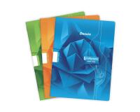 Cahier Dessin scolaire piqué 7000 24x32 cm 48 pages uni 120g - Assortis