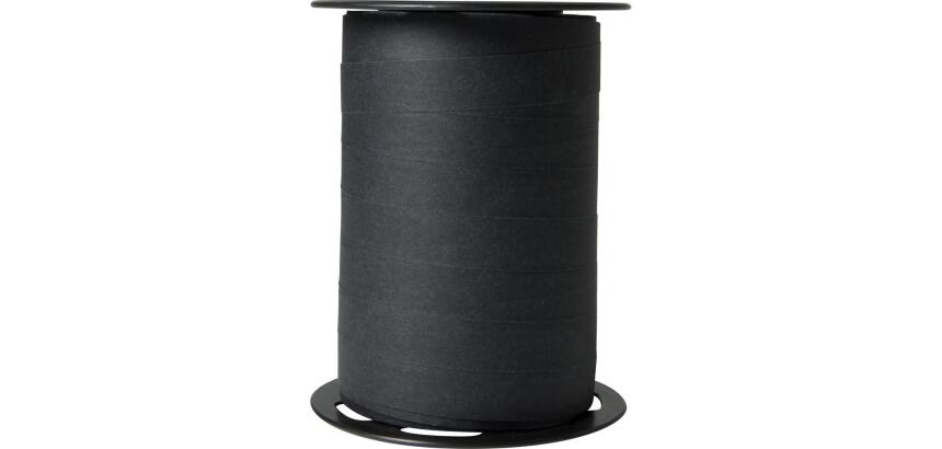 Bolduc bobine écriture ardoise 100mx15mm - Noir