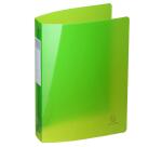 Classeur 4 anneaux plastifié Exacompta Iderama A4 maxi - Dos 4 cm couleurs  assorties