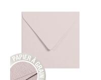 Paquet de 5 enveloppes Grain de Pollen 140x140mm 120g/m² - Amphore