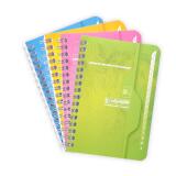 Répertoire reliure intégrale 7000 9x14 cm 100 pages petits carreaux 70 g - Assortis